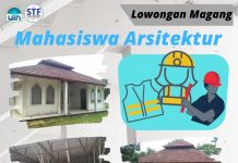 Lowongan Mahasiswa Magang dari Jurusan Arsitektur