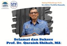 Prof. Quraish Shihab, MA. Kembali Mendapatkan Penghargaan