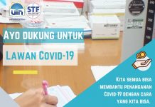 Mari Bersama STF UIN Jakarta Lawan COVID-19