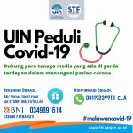 Antisipasi COVID-19, STF UIN Jakarta Galang Donasi