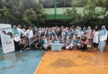 SMPN 3 Tangsel: Edukasi & Beramal Bersama STF UIN Jakarta