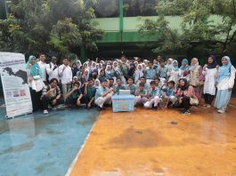 SMPN 3 Tangsel: Edukasi & Beramal Bersama STF UIN Jakarta