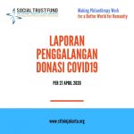 Laporan Penggalangan Donasi #MelawanCovid19 per 27 April 2020