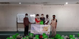 Bantuan Sembako dari Gugus Tugas Covid 19 untuk International Student yang Tinggal di Mahad UIN Jakarta