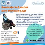 Bantu Nuri, Mahasiswa UIN Jakarta yang Juga Qoriah untuk Bisa Berjalan Lagi