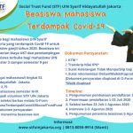 Beasiswa Mahasiswa Terdampak Covid-19