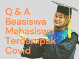 Q&A Beasiswa Mahasiswa Terdampak Covid-19