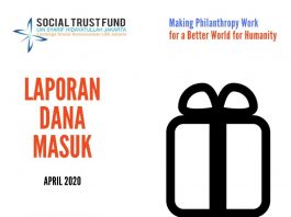Laporan Donasi Masuk Periode April 2020