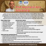 Professor Azyumardi Azra Scholarships 2020/2021 (Ganjil)