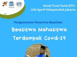 Pengumuman Lolos Seleksi Berkas Beasiswa Mahasiswa Terdampak Covid-19
