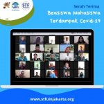 Puluhan Beasiswa Disalurkan STF UIN Jakarta bagi Mahasiswa Terdampak Covid-19