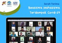 Puluhan Beasiswa Disalurkan STF UIN Jakarta bagi Mahasiswa Terdampak Covid-19