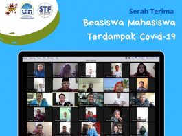 Puluhan Beasiswa Disalurkan STF UIN Jakarta bagi Mahasiswa Terdampak Covid-19