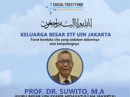 Duka Cita Atas Meninggalnya Prof. Dr. Suwito, MA Guru Besar UIN Jakarta