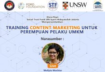Training Content Marketing untuk Perempuan Pelaku UMKM