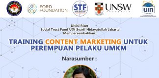 Training Content Marketing untuk Perempuan Pelaku UMKM