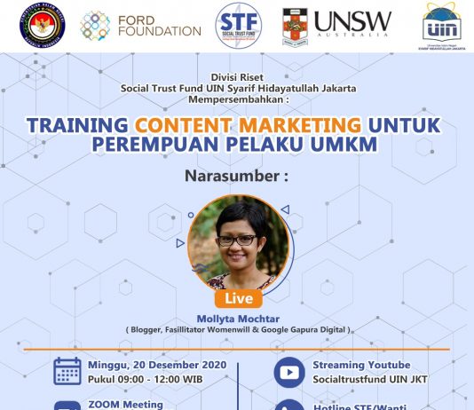 Training Content Marketing untuk Perempuan Pelaku UMKM