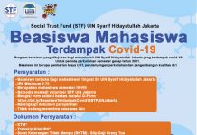 Beasiswa Mahasiswa Terdampak Covid-19