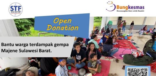 Gempa Bumi 6,2 SR Mengguncang Majene Sulbar, Bantu Saudara Kita Sekarang