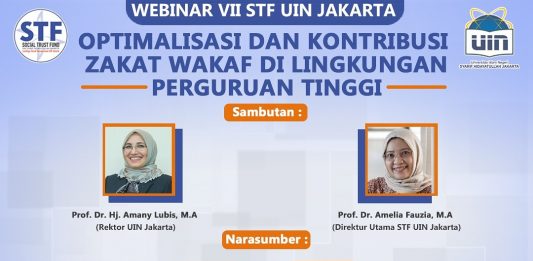 STF WEBINAR SERIES VII : Optimalisasi dan Kontribusi Zakat Wakaf di Lingkungan Perguruan Tinggi