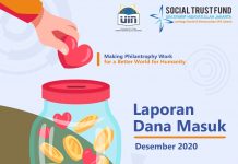 Laporan Donasi Masuk Periode Desember 2020