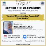 Strategi Menyelesaikan Tugas Akhir Tepat Waktu