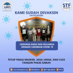 Manajemen dan Staf STF UIN Jakarta Telah Mendapatkan Vaksin Covid-19