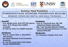 PEMBERDAYAAN EKONOMI PEREMPUAN MUSLIM BERBASIS DIGITAL DAN NILAI TOLERANSI