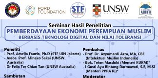 PEMBERDAYAAN EKONOMI PEREMPUAN MUSLIM BERBASIS DIGITAL DAN NILAI TOLERANSI