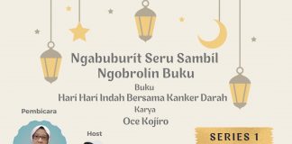 Ngabuburit Seru Sambil Obrolin Buku: Hari-hari Indah Bersama Kanker Darah