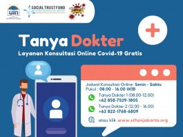 STF-Gugus Tugas Covid-19 UIN Jakarta Buka Layanan Konsultasi Dokter Gratis