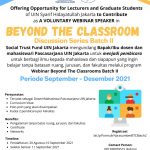 Contribute as A Voluntary Webinar Speaker