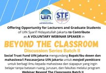 Contribute as A Voluntary Webinar Speaker