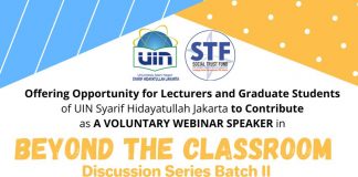 Contribute as A Voluntary Webinar Speaker