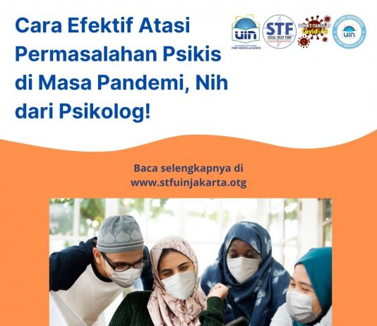 Cara Efektif Atasi Permasalahan Psikis di Masa Pandemi, Nih dari Psikolog!