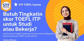 Kursus TOEFL ITP di STF UIN Jakarta