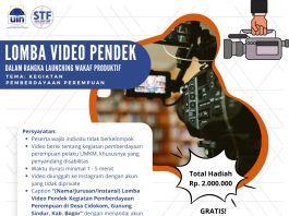 Lomba Video Pendek STF UIN Jakarta