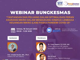 Tantangan dan Peluang dalam Optimalisasi Peran Asuransi Mikro dalam Mendukung Kinerja Lembaga Keuangan Mikro (LKM) Paska Pandemi Covid-19