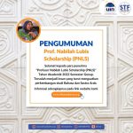 Pengumuman Penerima Profesor Nabilah Lubis Scholarship (PNLS) Tahun Akademik 2022