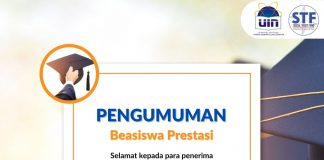 Pengumuman Penerima Beasiswa Prestasi Tahun Akademik 2022 Semester Genap