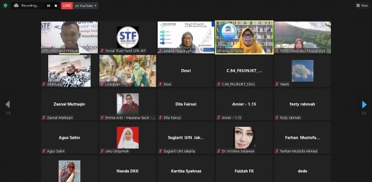 STF UIN Jakarta Menggelar Webinar Omicron dan Vaksinasi sebagai Upaya Literasi Pencegahan COVID-19