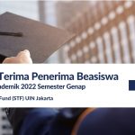 Serah Terima Penerima Beasiswa STF UIN Jakarta