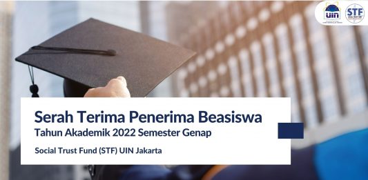 Serah Terima Penerima Beasiswa STF UIN Jakarta