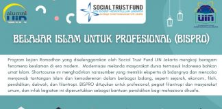 Short Course “Belajar Islam untuk Profesional (Bispro)”