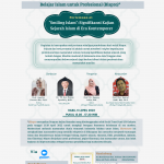 Short Course: Belajar Islam untuk Profesional (Bispro) Pertemuan #1 “Smiling Islam”: Signifikansi Kajian Sejarah Islam di Era Kontemporer