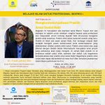 Shortcourse Bispro Pertemuan #4 “Mengkontekstualisasikan Praktik Amal Sosial Nabi”