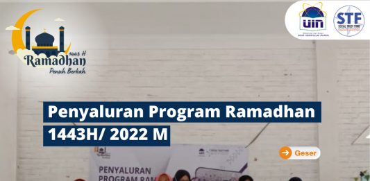 STF UIN Jakarta Salurkan Program Ramadhan 1443 H/ 2022 M
