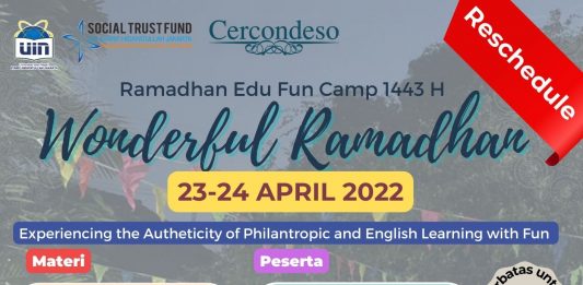 RESCEDULE! Ramadhan Edu Fun Camp 1443 H “Wonderful Ramadhan”