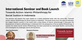 International Seminar and Book Launch: Towards Action: Islamic Philanthropy for Social Justice in Indonesia