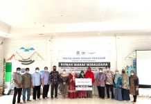Wakaf Senilai 100 Juta Rupiah untuk Pembangunan Pagar Cercondeso